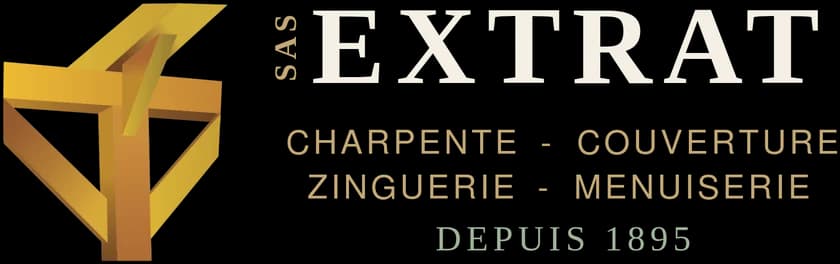 Menuiserie Charpente Extrat (SAS Extrat), charpente, couverture, zinguerie et menuiserie depuis 1895